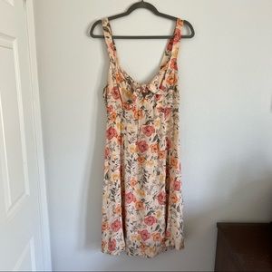 ASTR Poppy Print Dress Size Medium